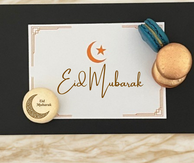 Eid Mubarak macaron box