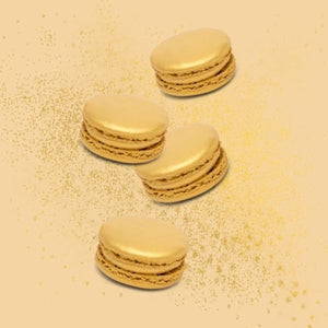 Gold Salted Caramel Macaron Tray