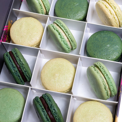 Green Macaron Gift Box