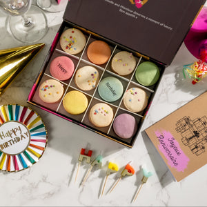 Happy Birthday Macaron Gift Set