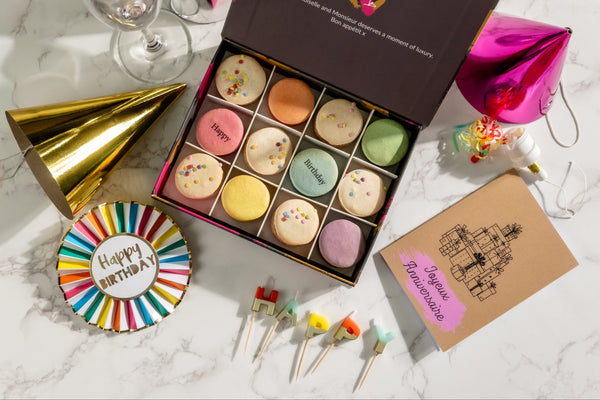 Happy Birthday Macaron Gift Set