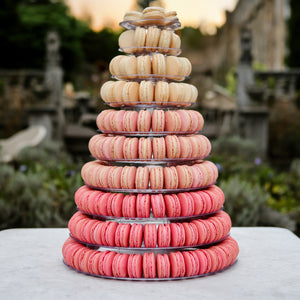 Pink Ombré Macaron Tower