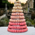 Pink Ombré Macaron Tower