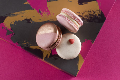 Valentine's Day Macaron Gift Box