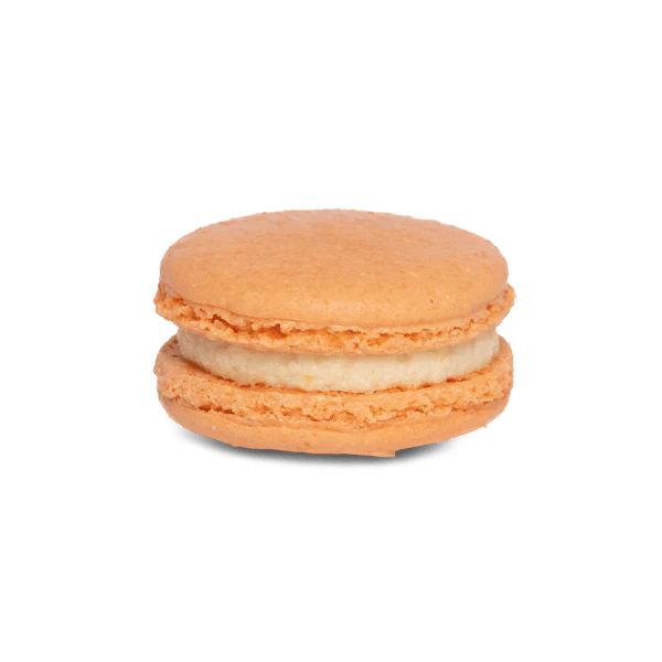 Petit Peach Macaron Tray - 24 pieces