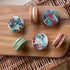 Personalised fathers day macarons 
