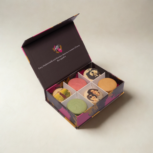 Personalised Photo Macaron Gift Box