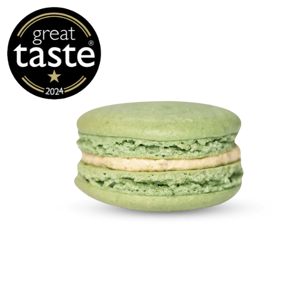 Petit Pistachio Macaron Tray - 24 pieces