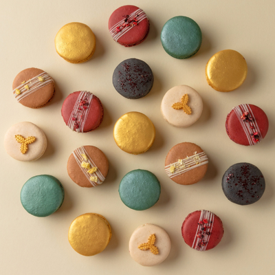 Christmas Macaron Party Tray