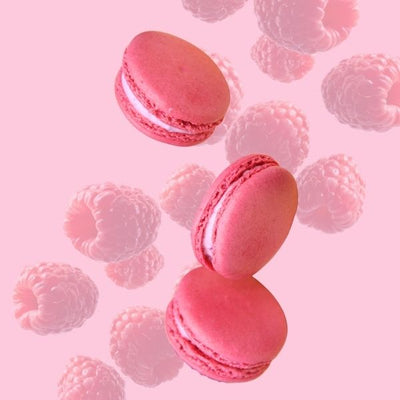 Raspberry Macaron Tray