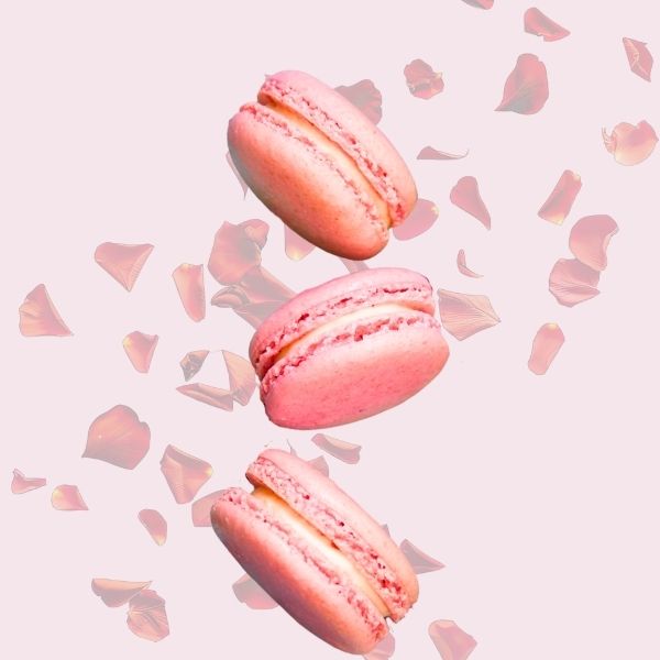 Rose Macaron Tray