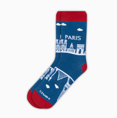Paris Skyline Sock