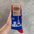 Paris Skyline Sock