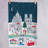 Paris Christmas Tea Towel