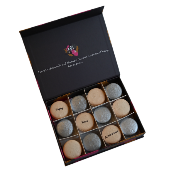 Silver (25th) Wedding Anniversary Gift Box