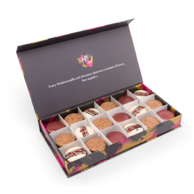 Valentine's French macaron collection from mademoiselle macaron