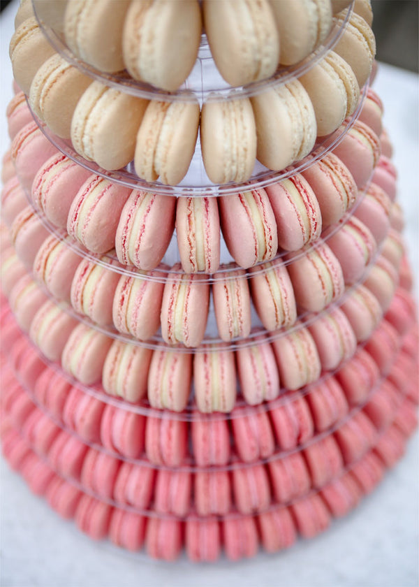 Pink Ombré Macaron Tower