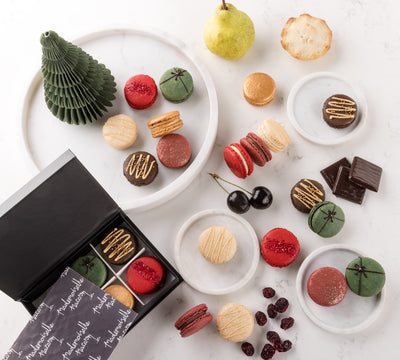 Luxury Christmas Macaron Box