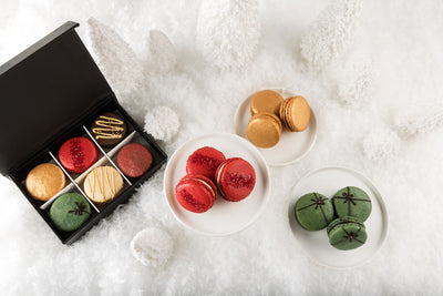 Luxury Christmas Macaron Box