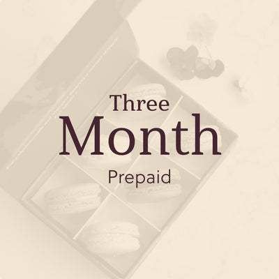 3 Month Macaron Prepaid Subscription