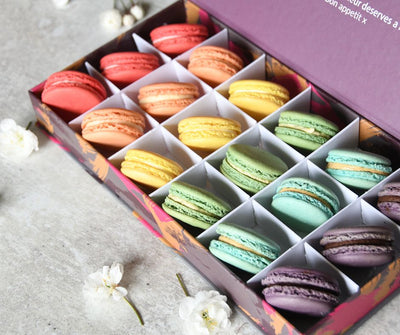 Rainbow Macaron Gift Box