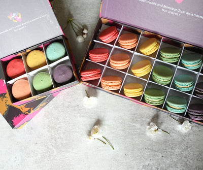 Rainbow Macaron Gift Box