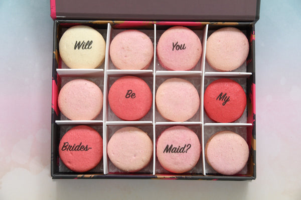 Bridal Party Macaron Gift Box