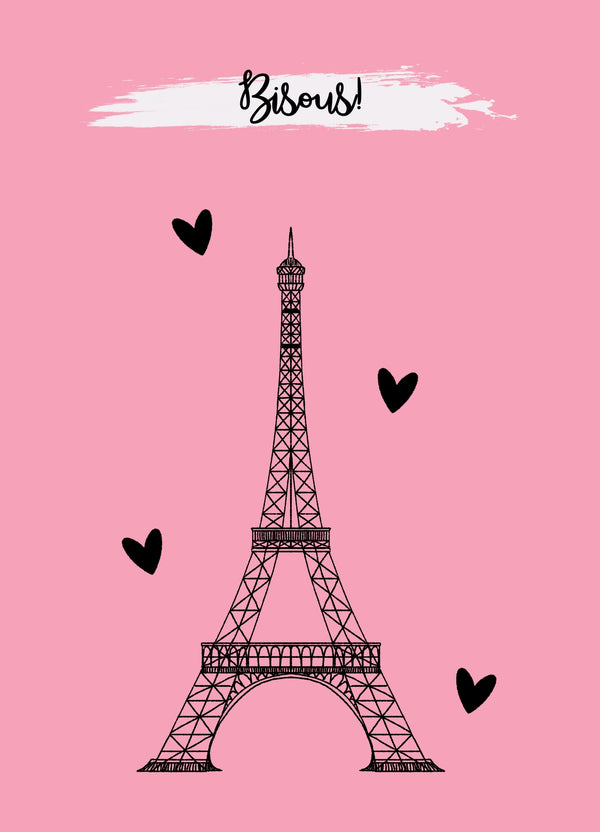 Mademoiselle macaron greetings card