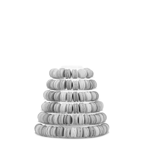 Purple Ombré Macaron Tower