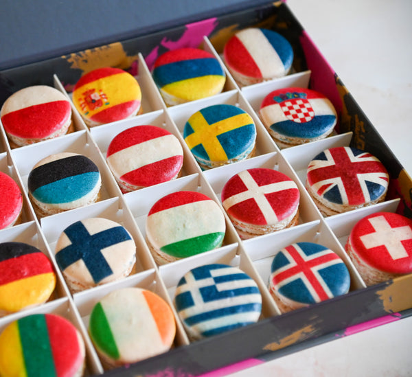 Eurovision Party Macarons