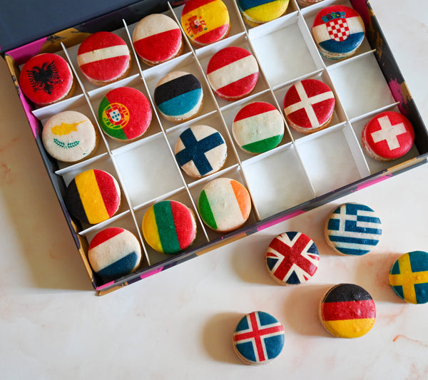 Eurovision Party Macarons
