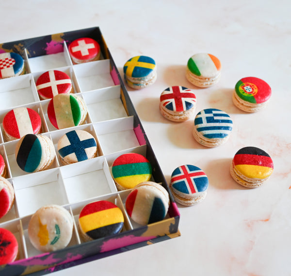 Eurovision Party Macarons