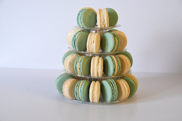 Baby Boy Mini Macaron Tower