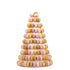 Golden Hues Macaron Tower