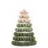 Green Ombré Macaron Tower