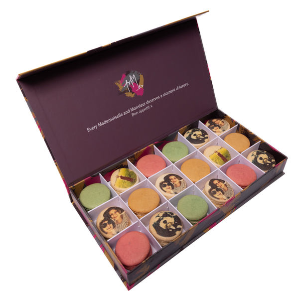 Personalised Photo Macaron Gift Box