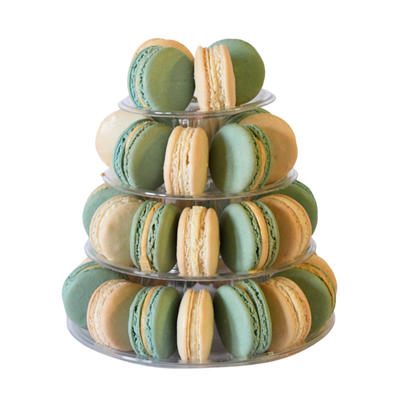 Baby Boy Macaron Tower